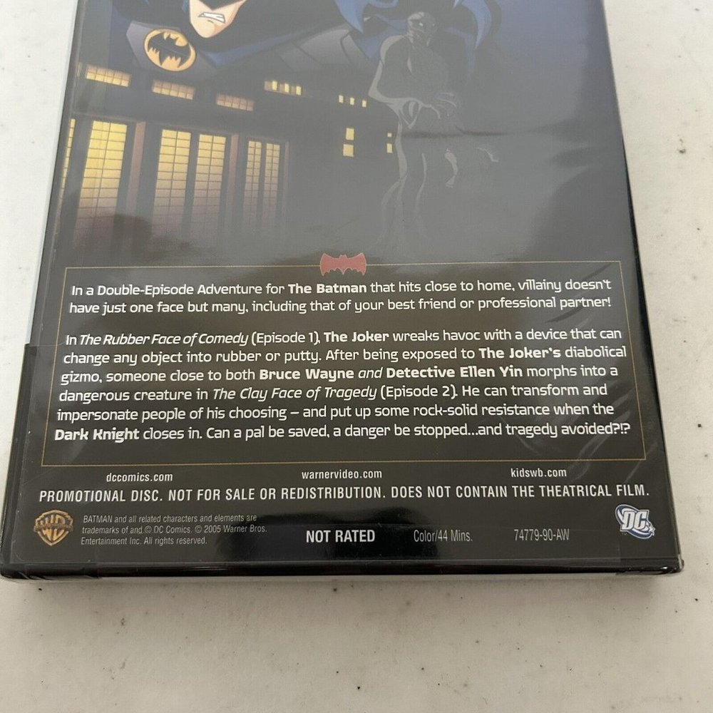 Batman, Animation DVD, The Rubber Face of Comedy, The Clay Face of Tragedy - Picture 4 of 4